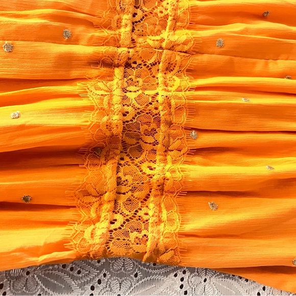 RANNA GILL Vibrant Orange Maxi Dress - Picture 8 of 9